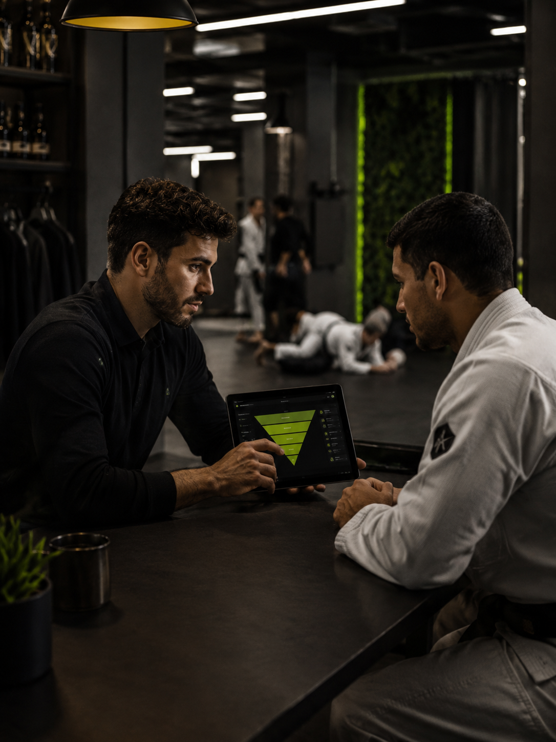 Conversão da Aula Introdutória no Jiu-Jitsu